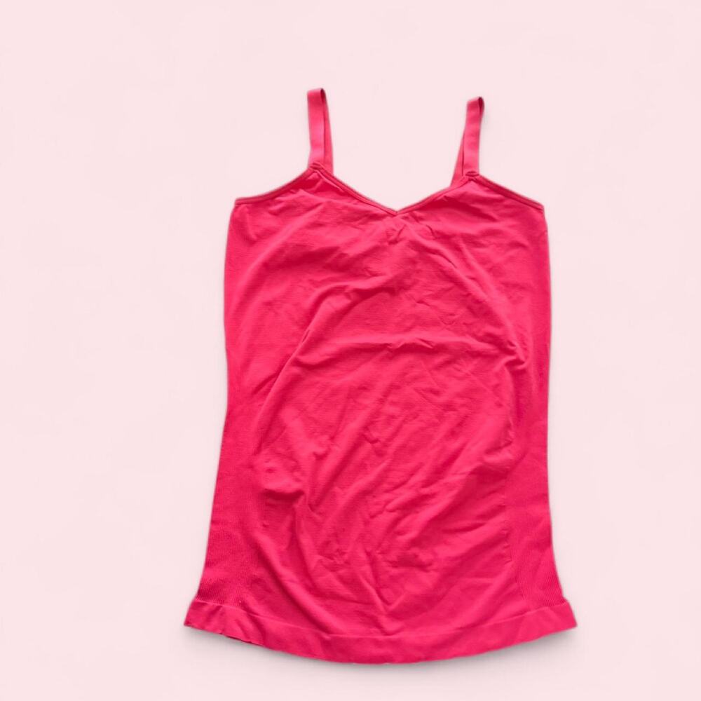 UltraTeeze Pink Nylon Spandex Cami Tank Top One Size Fits Most OS